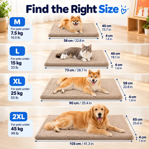 Pawxify CloudRest 3D Foam Dog Bed