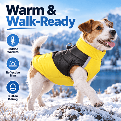 Pawxify FrostTrail  Reflective Winter Dog Jacket