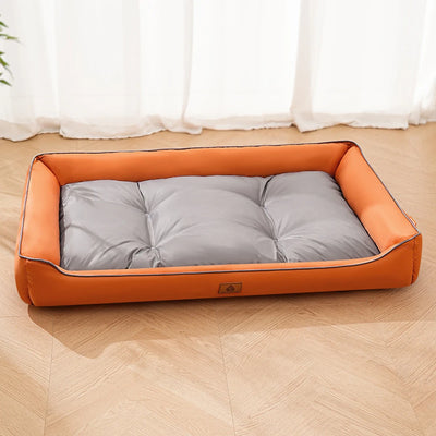 Pawxify CozyHaven Cushioned Bolster Dog Bed