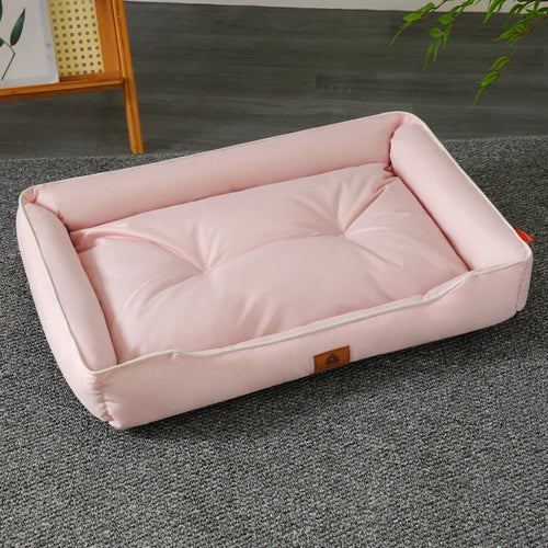 Pawxify CozyHaven Cushioned Bolster Dog Bed