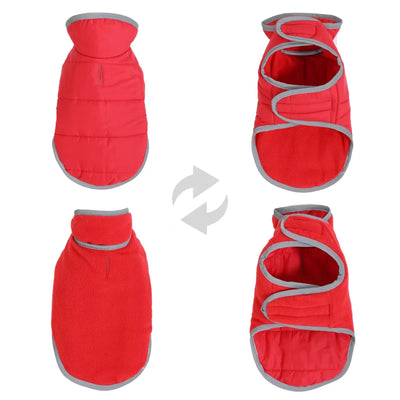 Pawxify DuoWarm Reversible Winter Dog Coat