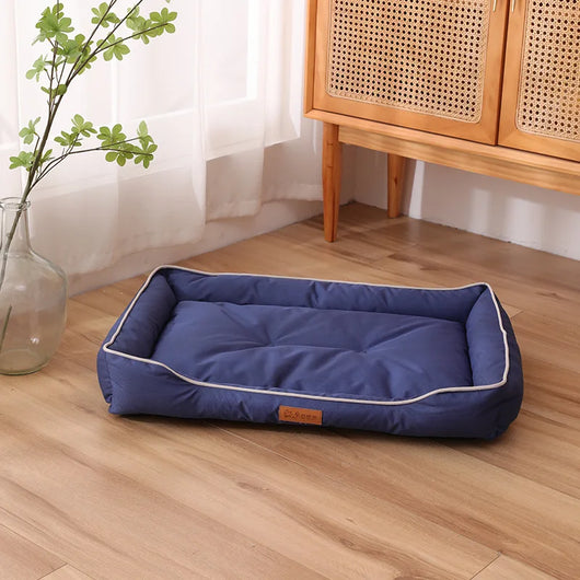 Pawxify CozyHaven Cushioned Bolster Dog Bed