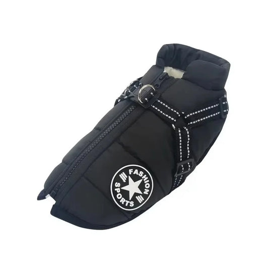Pawxify ShieldWalk Winter Dog Coat with Built-In Harness