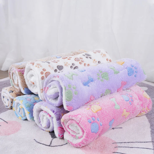 Pawxify CozyPaws Double-Layer Plush Pet Blanket