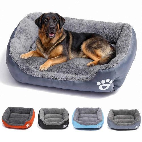 Pawxify CozyNest Plush Bolster Dog Bed