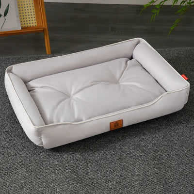 Pawxify CozyHaven Cushioned Bolster Dog Bed