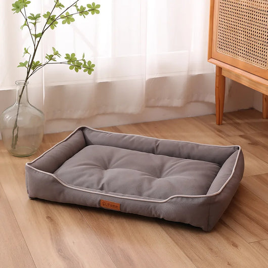 Pawxify CozyHaven Cushioned Bolster Dog Bed