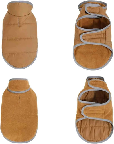 Pawxify DuoWarm Reversible Winter Dog Coat
