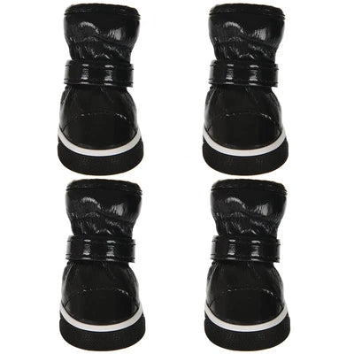 Pawxify SnowStep Fleece-Lined Winter Dog Boots