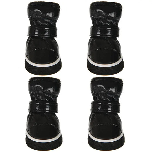 Pawxify SnowStep Fleece-Lined Winter Dog Boots