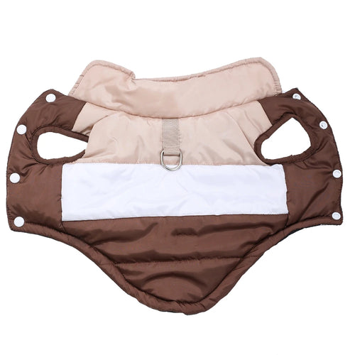 Pawxify CozyClip Colorblock Winter Dog Vest