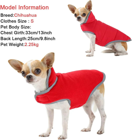 Pawxify DuoWarm Reversible Winter Dog Coat