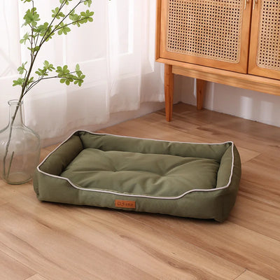 Pawxify CozyHaven Cushioned Bolster Dog Bed