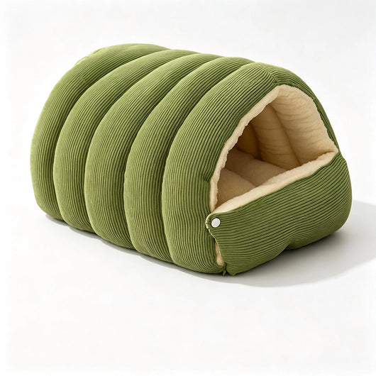 Pawxify CozyNest – Warm & Washable Cat Cave Bed