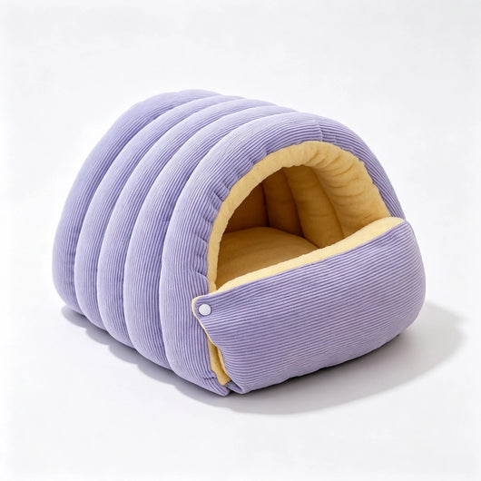 Pawxify CozyNest – Warm & Washable Cat Cave Bed