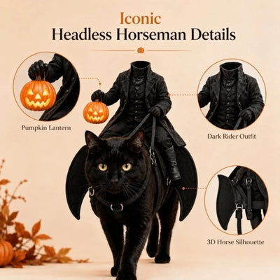 Pawxify Headless Horseman Halloween Pet Costume