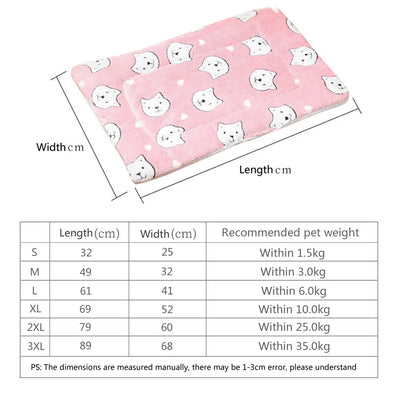 Pawxify CozyFlip Reversible Plush Pet Mat