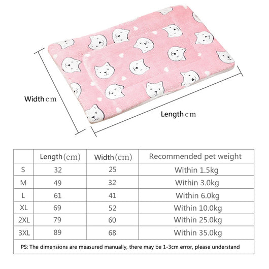 Pawxify CozyFlip Reversible Plush Pet Mat
