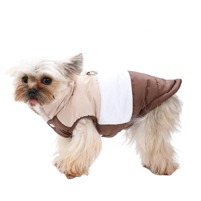 Pawxify CozyClip Colorblock Winter Dog Vest