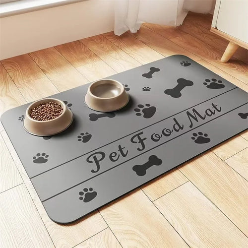 Pawxify Quick-Dry Absorbent Pet Feeding Mat