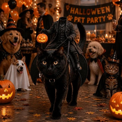 Pawxify Headless Horseman Halloween Pet Costume