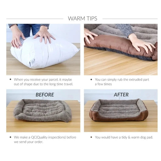 Pawxify CozyNest Plush Bolster Dog Bed
