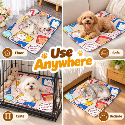 Pawxify Washable Pet Mat – Soft Cotton & Waterproof Backing