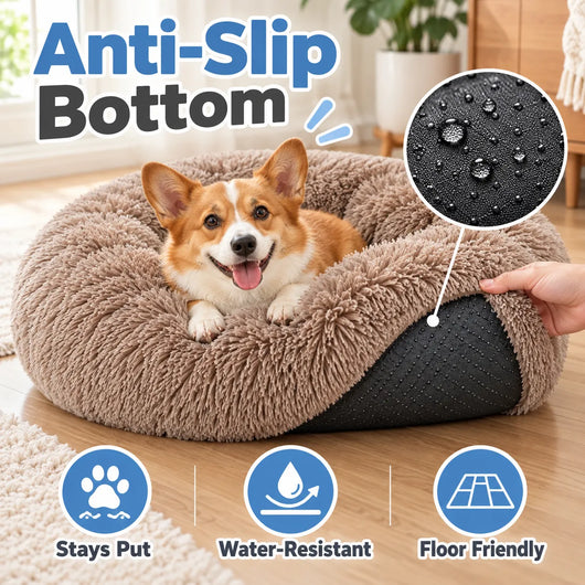 Pawxify Calming Donut Pet Bed